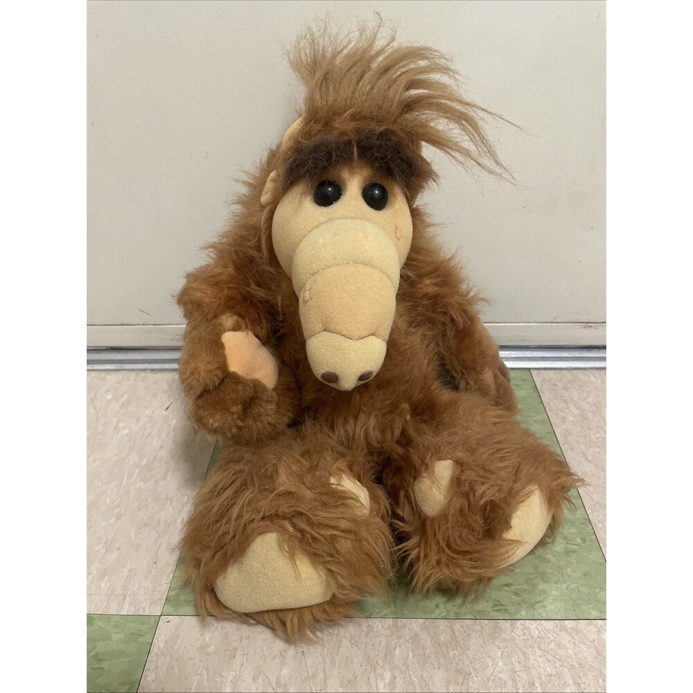 Vintage 1986 ALF Plush Doll Coleco Alien Productions Stuffed Animal Toy